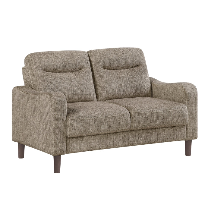 Linden Love Seat (9180BRW-2)