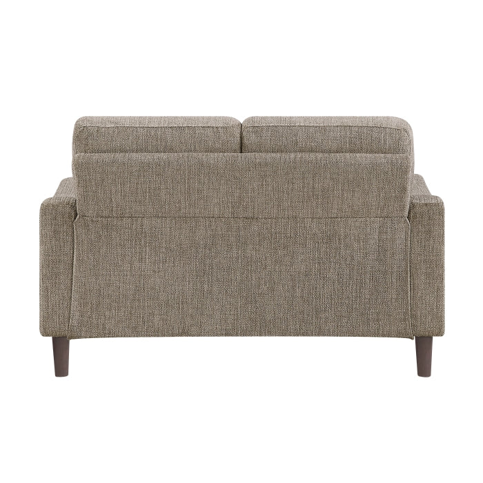Linden Love Seat (9180BRW-2)