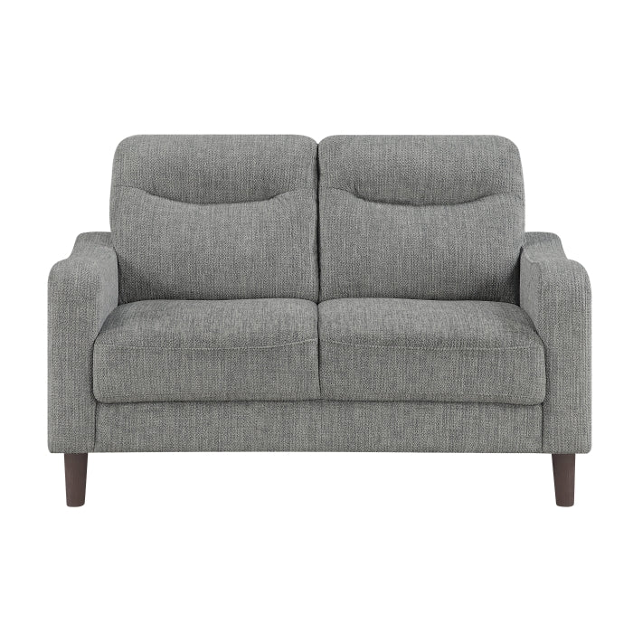 Linden Love Seat (9180GRY-2)