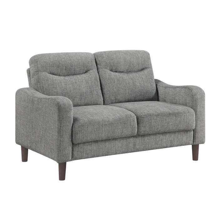 Linden Love Seat (9180GRY-2)