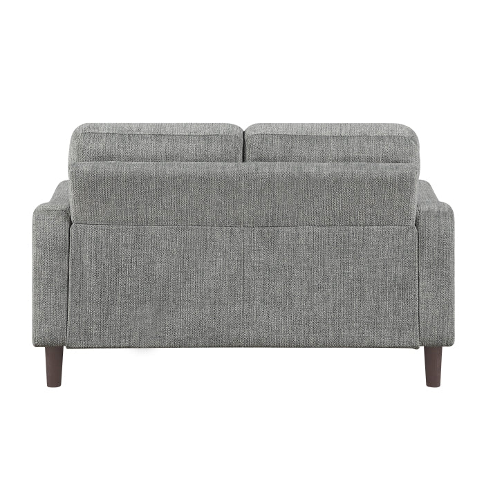 Linden Love Seat (9180GRY-2)