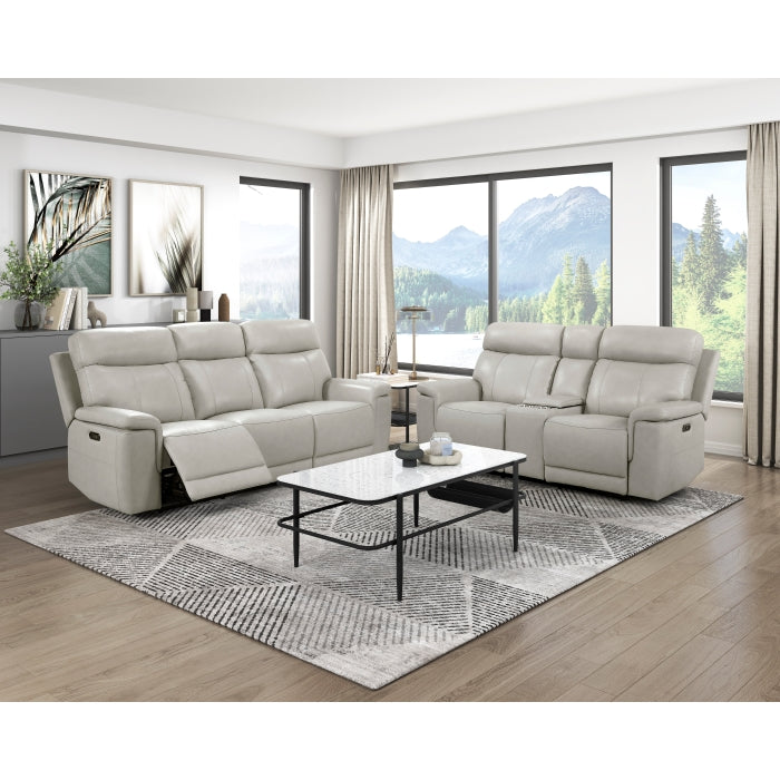 Celestia Power Double Reclining Sofa with Power Headrest