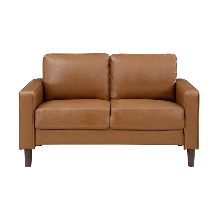 Malcolm Love Seat (9203BRW-2)