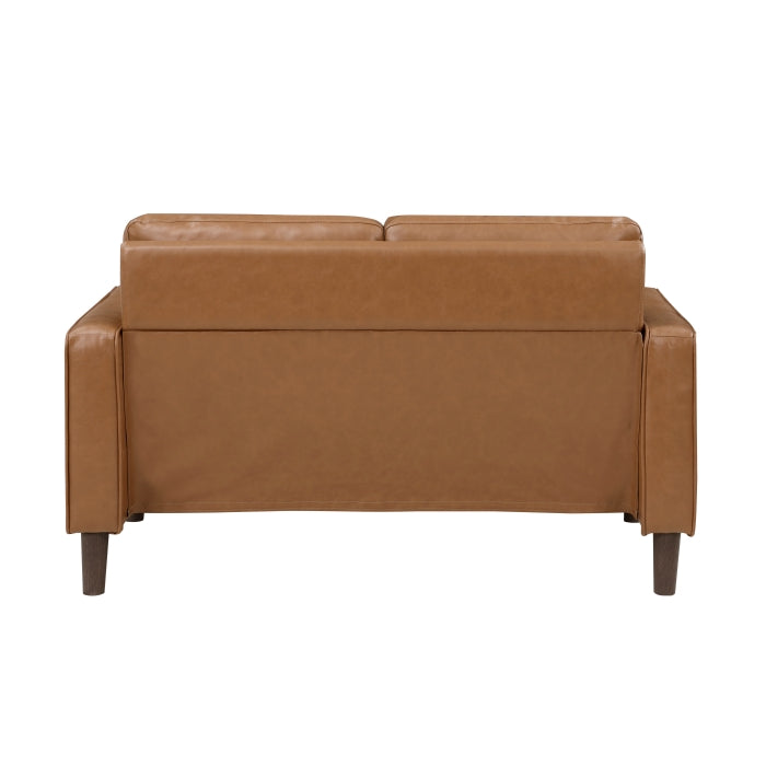 Malcolm Love Seat (9203BRW-2)