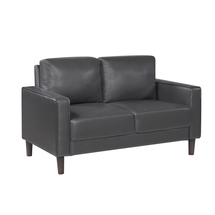 Malcolm Love Seat (9203DGY-2)