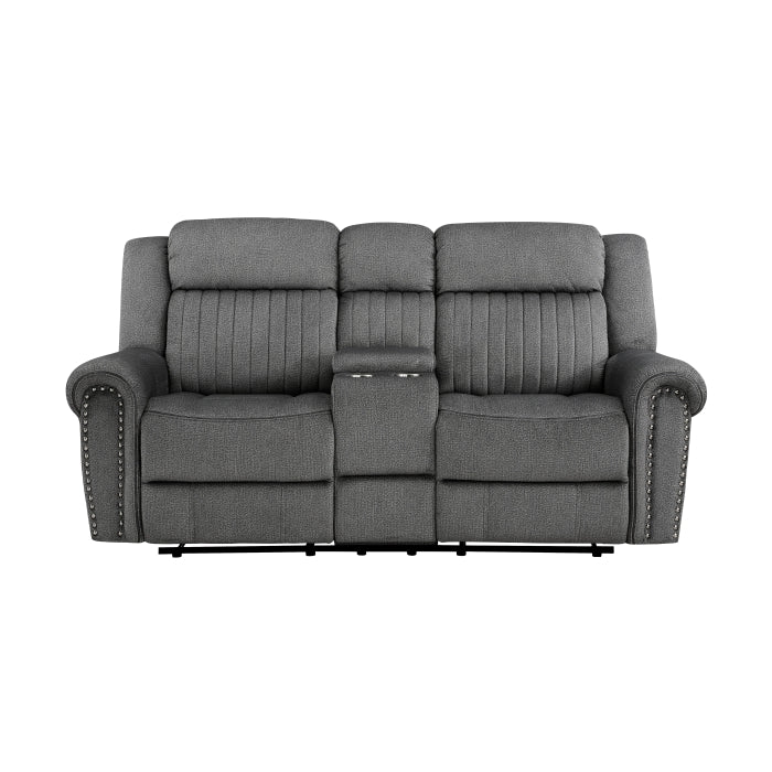 Brennen Reclining Loveseat — Charcoal Manual