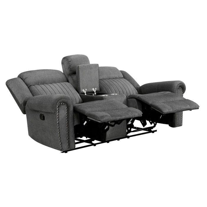 Brennen Reclining Loveseat — Charcoal Manual