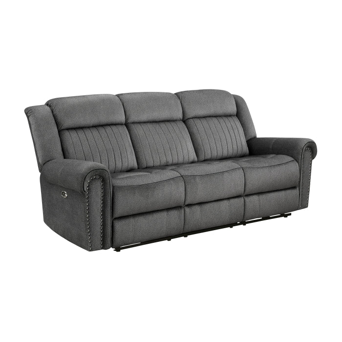 Brennen Power Double Reclining Sofa (9204CC-3PW)