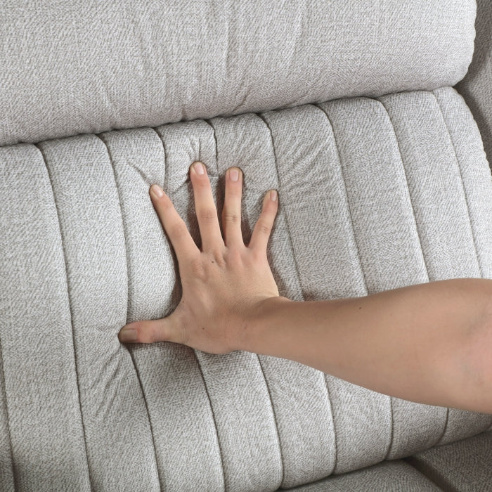 Brennen Reclining Loveseat — Mist Manual