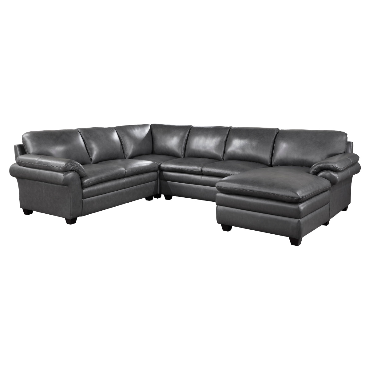 4-Piece Sectional with Right Chaise - Exton - HD product view