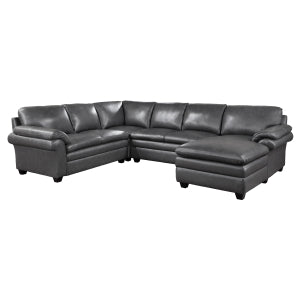 4-Piece Sectional with Right Chaise - Exton - front product view