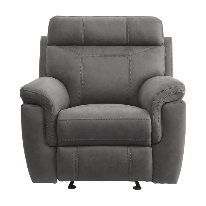 Clifton Glider Reclining Chair (9301GRY-1)