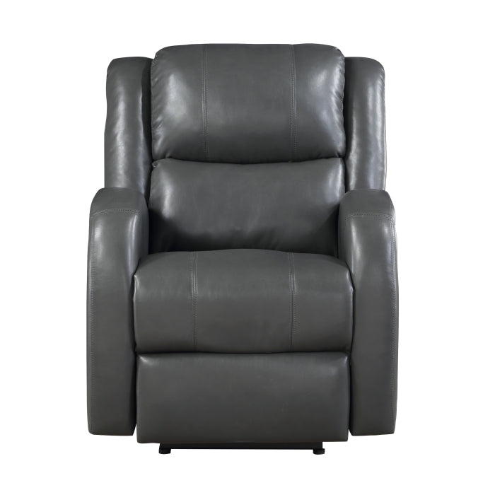 Foxcroft Power Reclining Chair (9316PUGY-1PW)