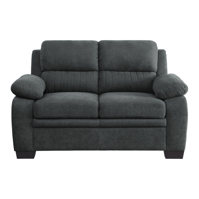 Holleman Love Seat 9333DG-2 front view