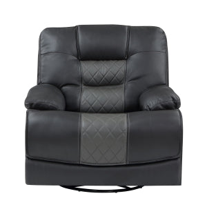 Swivel Glider Reclining Chair - Fabian - front product view