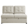 Armless 2-Seater with Pull-out Bed - Logansport - HD product view