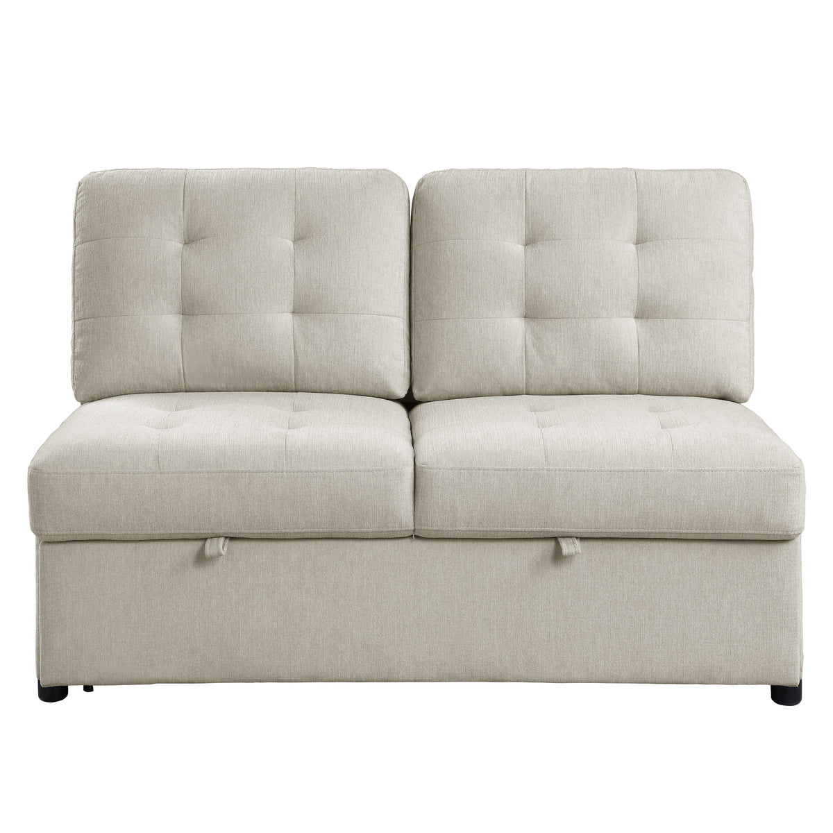 Armless 2-Seater with Pull-out Bed - Logansport - HD product view