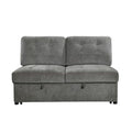 Armless 2-Seater with Pull-out Bed - Logansport - front product view