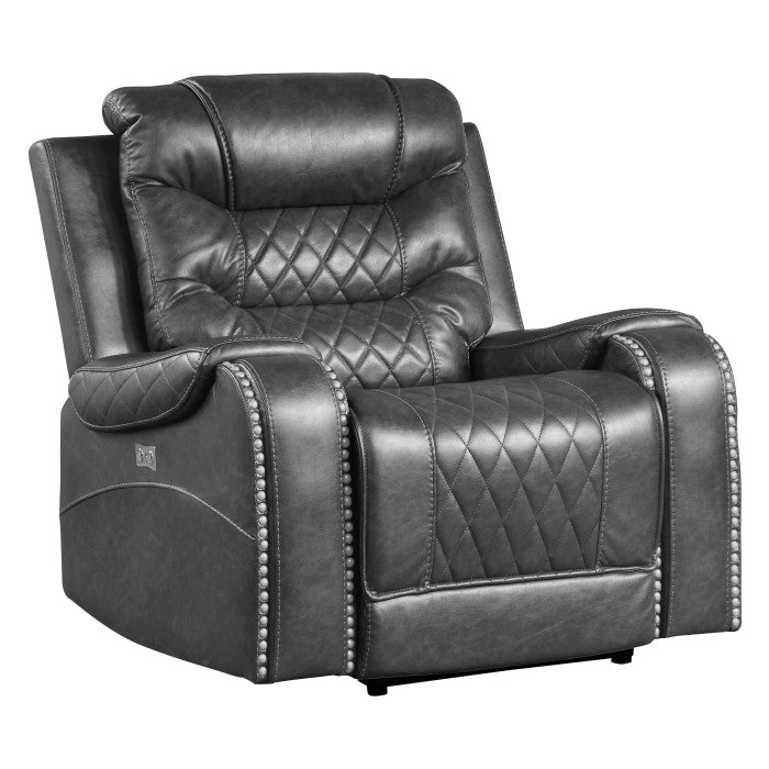 Putnam Power Reclining Chair (9405GY-1PW)