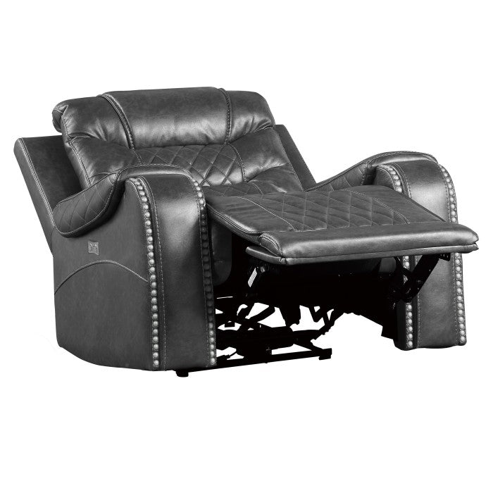 Putnam Power Reclining Chair (9405GY-1PW)