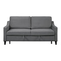 Adelia Convertible Studio Sofa with Pull-out Bed
