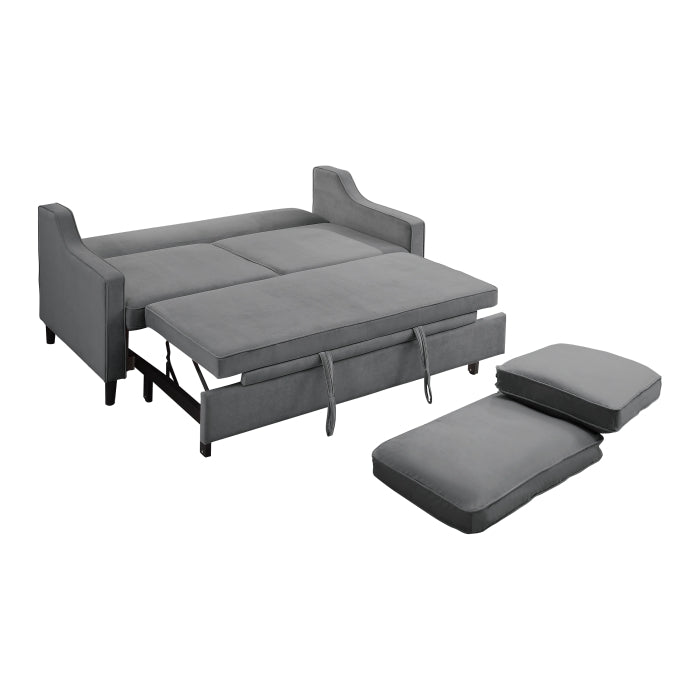 Adelia Convertible Studio Sofa with Pull-out Bed