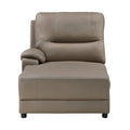 Power Left Side Reclining Chaise with USB port - LeGrande - front product view
