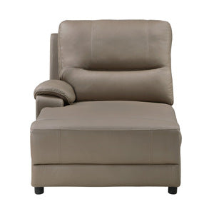 Power Left Side Reclining Chaise with USB port - LeGrande - front product view