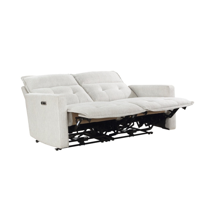 Salida Power Double Reclining Love Seat with Power Headrests