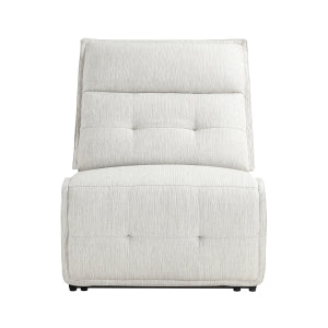 Power Reclining Armless Chair with Power Headrest - Salida - front product view