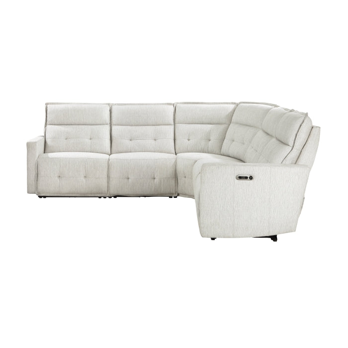 Salida 5-Piece Modular Power Reclining Sectional with Power Headrests