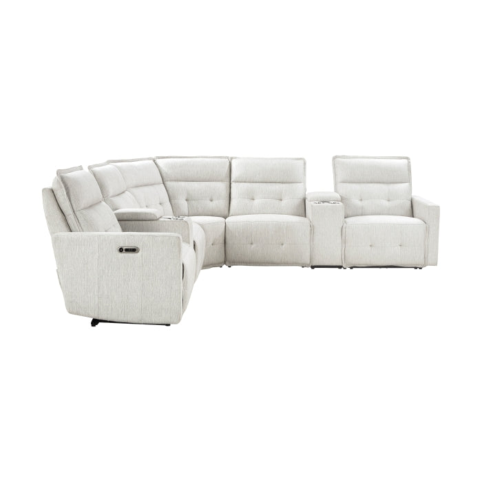 Salida 7-Piece Modular Power Reclining Sectional with Power Headrests