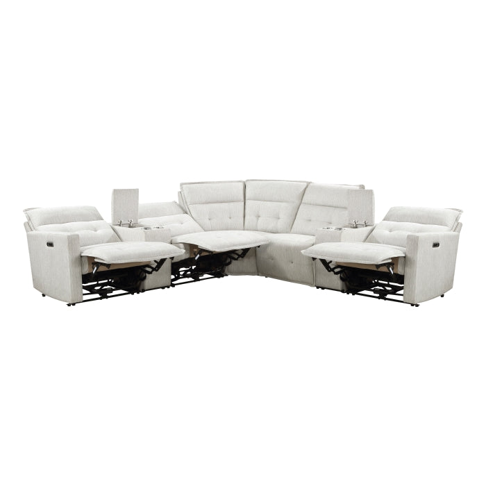 Salida 7-Piece Modular Power Reclining Sectional with Power Headrests