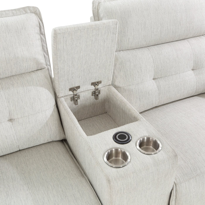 Salida 7-Piece Modular Power Reclining Sectional with Power Headrests