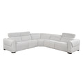 McPherson 5-Piece Modular Power Reclining Sectional with Power Headrests, Charging Ports