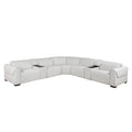 McPherson 7-Piece Modular Power Reclining Sectional with Power Headrests