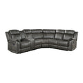 Centeroak 3-Piece Reclining Sectional with Left Console