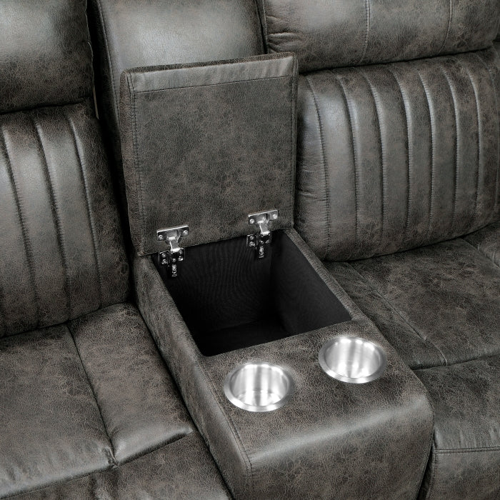 Centeroak 3-Piece Reclining Sectional with Left Console