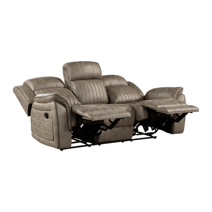 Centeroak Double Reclining Sofa (9479SDB-3)
