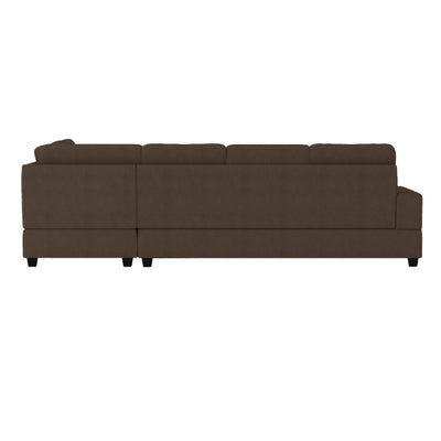 Maston 3-Piece Reversible Sectional with Drop-Down Cup Holders and Storage Ottoman (9507CHC*3OT)