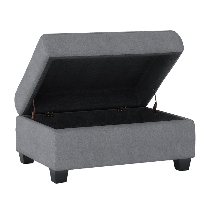 Maston Storage Ottoman (9507DGY-4)