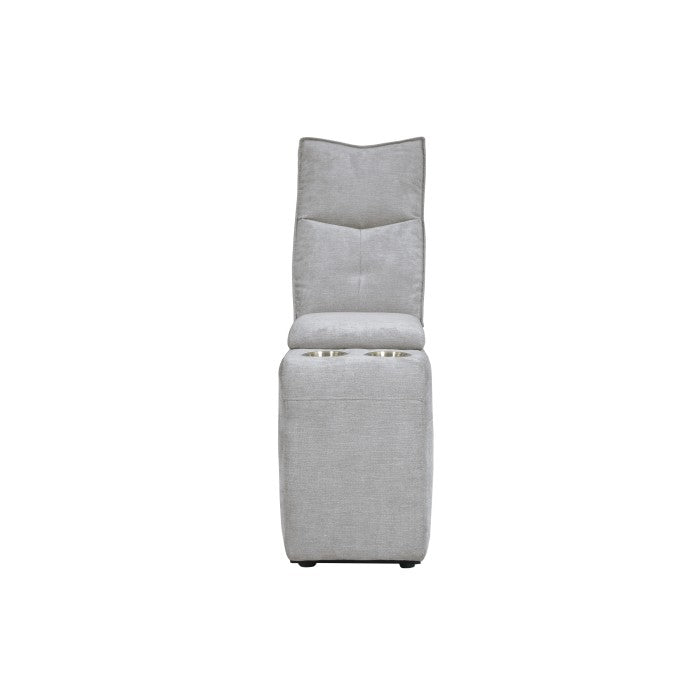 Tesoro 6-Piece Modular Power Reclining Sectional with Power Headrests, Right Chaise and USB Port