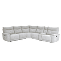 MRS-Tesoro 6-Piece Reclining Sectional front view