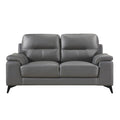 Mischa Love Seat (9514DGY-2)