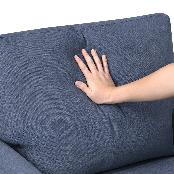 Aliana Love Seat (9519BUE-2)