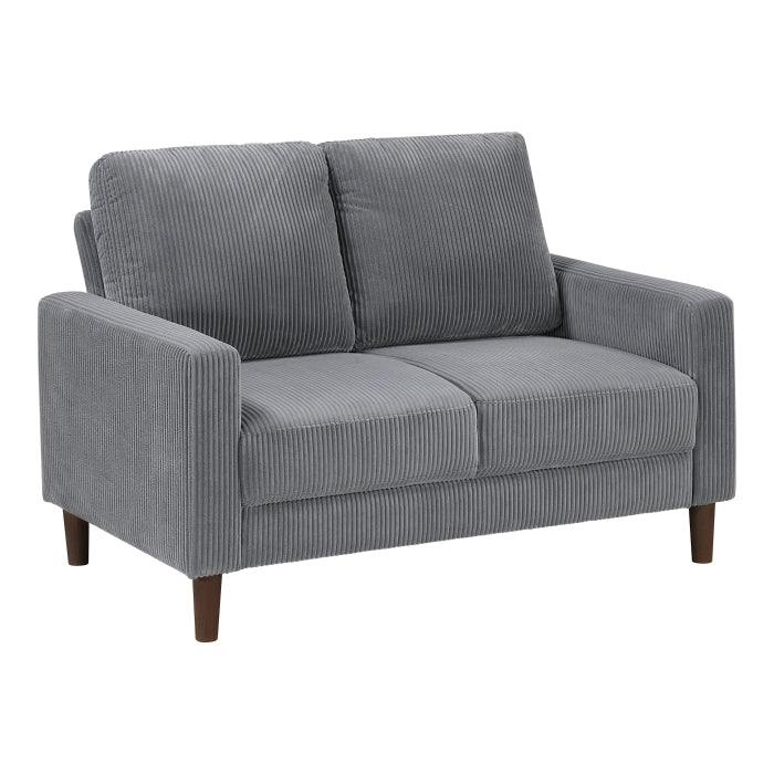 Crandall Love Seat (9520GRY-2)