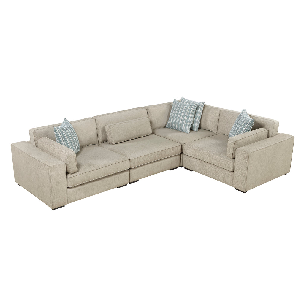 Maximize seating 4-Piece Modular Sectional Sofa - product image 3