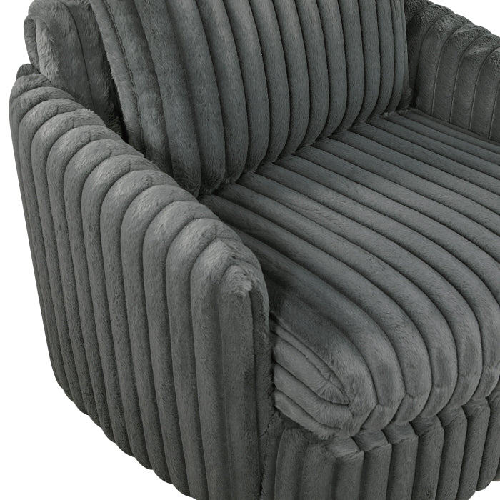 Tomball Swivel Chair (9539DGY-1SW)