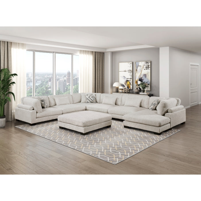 Tinley Ottoman (9555BEG-4)
