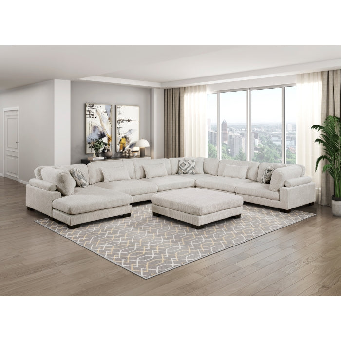 Tinley Ottoman (9555BEG-4)